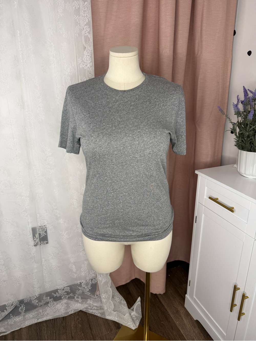 Todd Snyder Classic Crewneck men’s Tee - Gray
